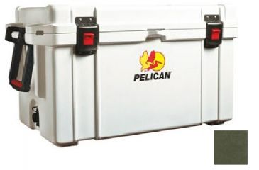 Image of Pelican 65Qt Elite Cooler,26.5x12x12.5in,Olive Drab 32-65Q-CC-OD
