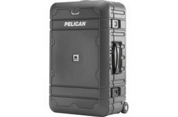 Image of Pelican BA22 Elite Carry-On Luggage, 19.16x11.24x8in, Gray/Black, PL-LG-BA22-GRYBLK