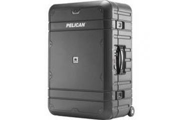 Image of Pelican BA27 Elite Weekender Luggage, 22.04x14.16x9.17in, Gray/Black, PL-LG-BA27-GRYBLK