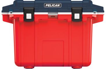 Image of Pelican Coolers Im 50 Quart Elite Red/blue/white