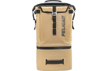 Image of Pelican Dayventure Backpack Soft Cooler, 18.36 L, Coyote, SOFT-CBKPK-COYOTE