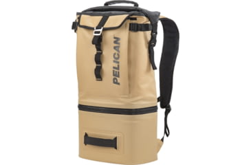 Image of Pelican Dayventure Backpack Soft Cooler, 18.36 L, Coyote, SOFT-CBKPK-COYOTE