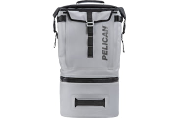 Image of Pelican Dayventure Backpack Soft Cooler, 18.36 L, Light Grey, SOFT-CBKPK-LGRY