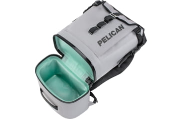 Image of Pelican Dayventure Backpack Soft Cooler, 18.36 L, Light Grey, SOFT-CBKPK-LGRY