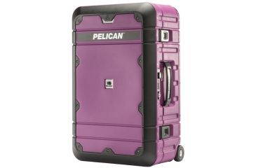 Image of Pelican BA22 Elite Carry-On Luggage, 19.16x11.24x8in, Orchid/Black, LG-BA22-PLUBLK