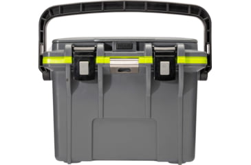 Image of Pelican Elite Hard Cooler, 13.25 L, Dark Grey/Earth Green, 14Q-1-DKGRYEGRN