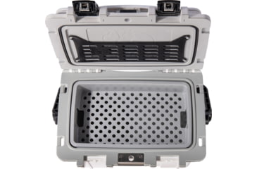 Image of Pelican Elite Hard Cooler, 13.25 L, White/Grey, 14Q-1-WHTGRY