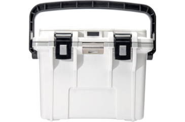 Image of Pelican Elite Hard Cooler, 13.25 L, White/Grey, 14Q-1-WHTGRY