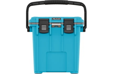 Image of Pelican Elite Hard Cooler, 20.35 L, Cool Blue/Grey, 20Q-1-CLBLUGRY