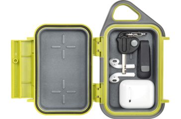 Image of Pelican Go Case G10, Lime/Grey, Small, GOG100-0000-GRN