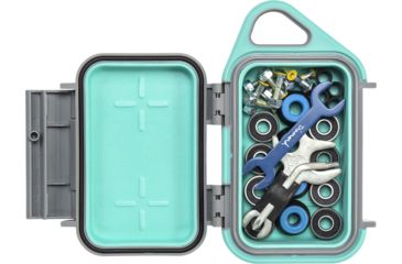 Image of Pelican Go Case G10, Slate/Teal, Small, GOG100-0000-GRY