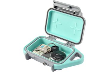 Image of Pelican Go Case G10, Slate/Teal, Small, GOG100-0000-GRY