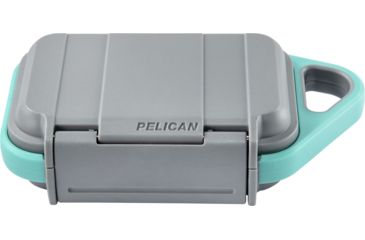 Image of Pelican Go Case G10, Slate/Teal, Small, GOG100-0000-GRY