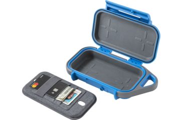 Image of Pelican Go Case G40, Surf Blue/Grey, Large, GOG400-0000-BLU