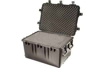 Image of Pelican Storm Cases iM3075 Waterproof Storm Case, Wheels, Black, Cubed Foam 00001