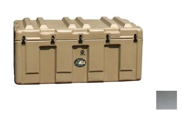 Image of Pelican 472-463L-MM24 Mobile Master Transport Case,48.62x24.62x19.67in,Stainless Steel 1in Foam Lined,Gray 472463LMM24SFL133