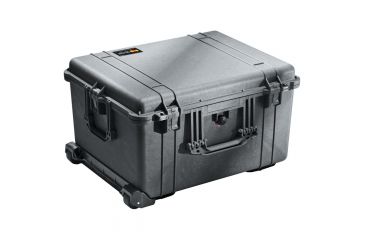Image of Pelican Protector Case W/wheels, Black, 21.5 x 16.4 x 12.5in 1620 BLACK