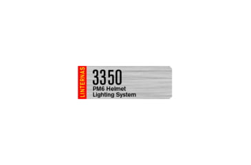 Image of Pelican PM6 3330 Tactical LED Flashlight, Yellow w/ Helmet Light System, 3350-000-245