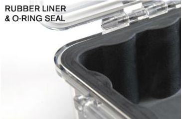 Image of Pelican Replacement Case Liner 1022 for Pelican MicroCase 1021, Black 1022-965-110