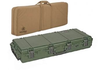 Image of Pelican Storm Cases FieldPak,OD Grn iM3100 Case &amp; Coy Soft Case 472-PWC-DW3100-OD-COY 