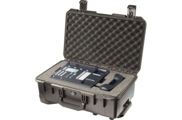 Image of Pelican Storm Cases iM2500 Dry Box, 21.7x14.1x8.9in, Black, Cubed Foam iM2500-00001