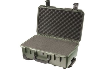Image of Pelican Storm Cases iM2500 Dry Box, 21.7x14.1x8.9in, Olive, Cubed Foam iM2500-30001
