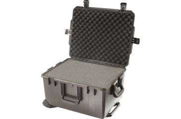 Image of Pelican Storm Cases iM2750 Box w/ Wheels, Vortex Valve, Black w/ Cubed Foam 00001