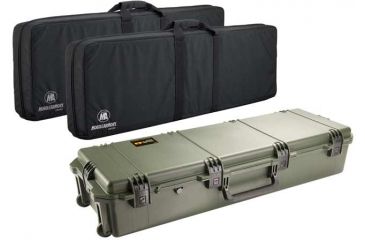Image of Pelican Storm Cases IM3220 Case, OD Green w/Black Soft-Sided Bag 472PWCDW3220ODBLK
