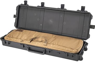 Image of Pelican Storm Cases IM3300 Case, Black w/Coyote Tan Soft-Sided Bag 472PWCDW3300BLKCOY