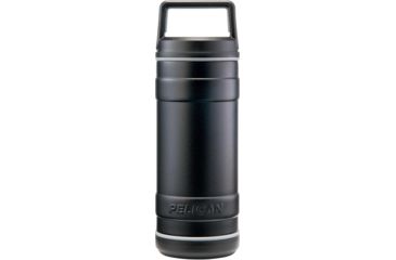Image of Pelican Traveler 18 Oz Bottle Screw Top, Leak Proof Ss Black