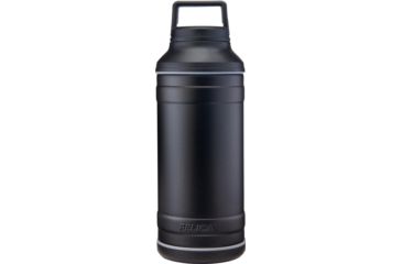 Image of Pelican Traveler 64 Oz Bottle Screw Top, Leak Proof Ss Black