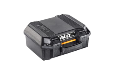 Image of Pelican V100 Vault Suppressor Case, Polymer Construction, Fits 3 Suppressors, 12.25x12.03x5.16, Black
