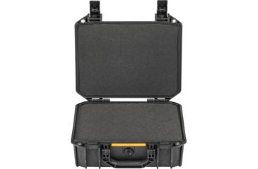 Image of Pelican VAULT V200 Case, Medium Pistol, 14x10x5.5 inch Internal, 15.41x13.08x6.16 inch External Dimension, Black, VCV200-0000-BLK