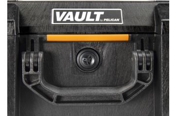 Image of Pelican VAULT V300 Case, Large Pistol, 16x11x6.5 inch Internal, 17.54x14.21x7.16 inch External Dimension, Black, VCV300-0000-BLK