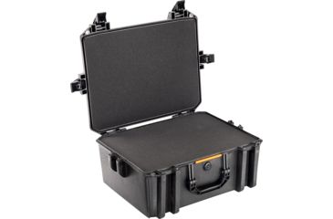 Image of Pelican VAULT V550 Case, Equipment, 19x14x8.5 inch Internal, 22.42x17.46x9.16 inch External Dimension, Black, VCV550-0000-BLK