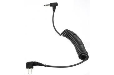 Image of Peltor Audio Input Cable - 3.5mm Mono Plug w/ 12-in Coil Cable FL6H-03