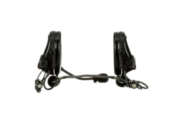 Image of PELTOR 3M PELTOR ComTac V Headset, Neckband, Dual Lead, Standard Dynamic Mic, NATO Wiring, Black, MT20H682BB-19 SV