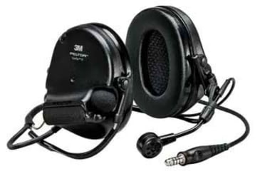 Image of PELTOR 3M, SwatTac VI NIB Headset, Single DL, Backband, 915 Mhz, Black, MT20H682BB-47N SVS