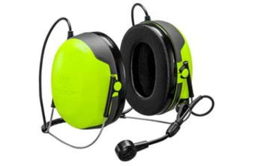 Image of PELTOR CH-3 Headset w/Ptt Neckband, Black/Yellow, MT74H52B-111