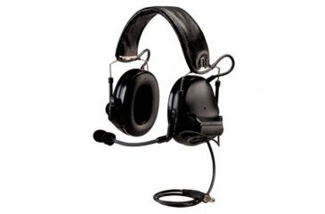 Image of Peltor COMTAC Advanced Combat Helmet Communication Headset,Dual Comm,Single Downlead,Flexi Boom Mic,Black,1/case, MT17H682FB-49 SV