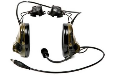 Image of Peltor ComTac III ARC Kit,Dual Comm,Foliage Green,Gel Cushions,2 PTT,Carrying Bag,Batteries1/case, 88061-ARC