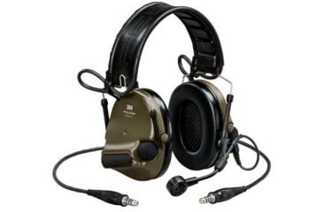 Image of PELTOR ComTac VI NIB Headset, On/Over Ear, Black/Green, MT20H682FB-19N GN