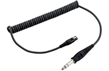 Image of PELTOR FLX2 Cable, 1/4in Stereo, Black, FLX2-204