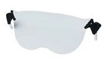 Image of Peltor Polycarbonate Anti-Static Visor with Nose Cut-Out, Clear V3CS Single