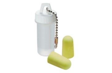 Image of Peltor Sport Blasts Disposable Earplugs,Neon Yellow,3 Pair/Pack,Clam 97082-PEL-6C