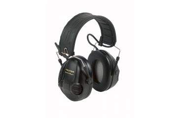 Image of Peltor Tactical Sport Earmuffs, 20dB, 1 EA/Case, Black, MT16H210F SV