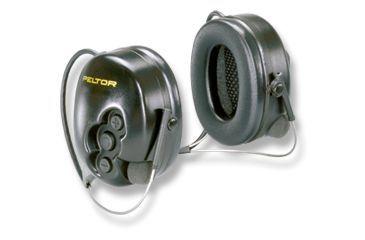 Image of Peltor TacticalPro Electronic Hearing Protector Neckband, 25 dB NRR - Black MT15H7B-SV