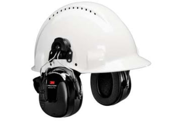 Image of PELTOR Worktunes Pro Am/Fm Radio Hard Hat Attached Headset, Black, HRXS221P3E-NA