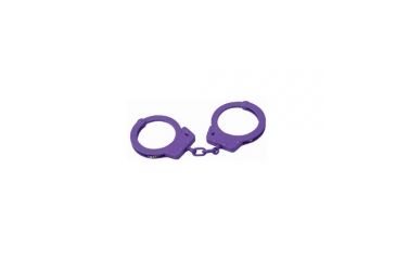 Image of Penn Arms Oversize Cbnsteel Handcuff Pur - HC 1003PUR