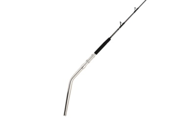 Image of Penn Fishing Ally II Boat Conventional Rod, Saltwater, Handle Type H, 6ft. Rod Length, Extra Heavy Power, Moderate Action, 1 Piece, Black Silver, ALLYBWII80250C60DD